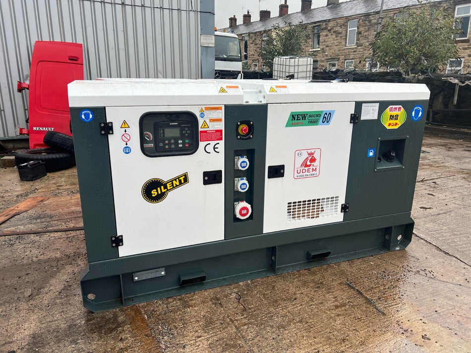 ASHITA AG3-60E 60 kVA Silent Diesel Generator / Genset