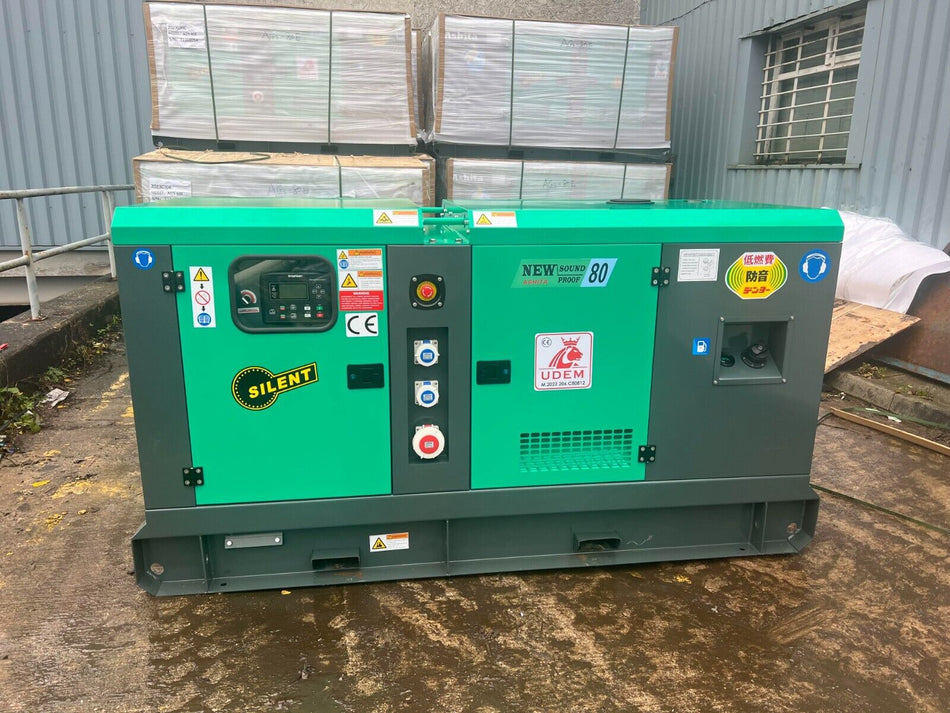 2023 New ASHITA model AG3-80E 80kVA DIESEL Generator