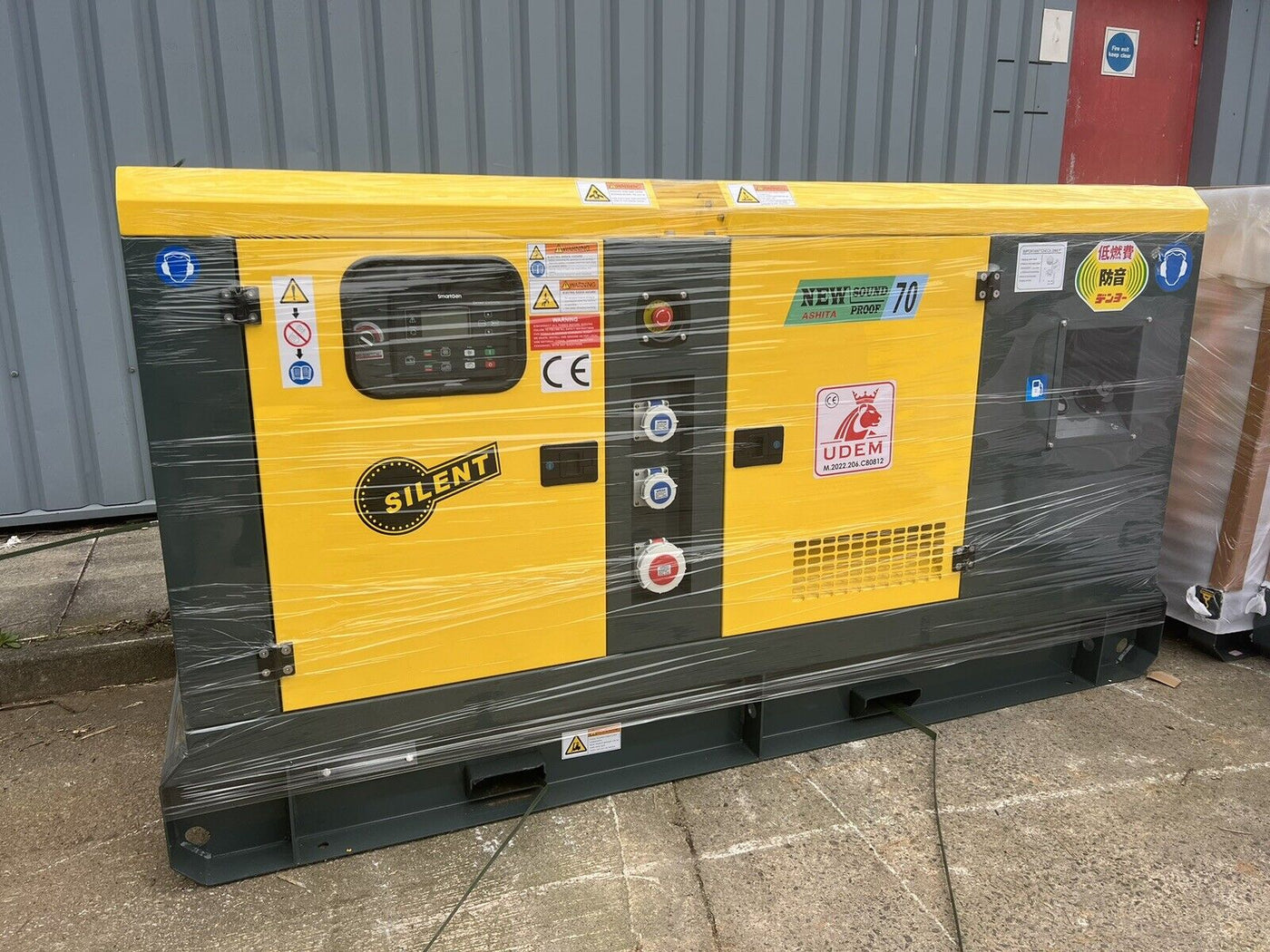 🌳 Powering Growth: Delivering a 70kVA Generator to a Multi-faceted Woodland Enterprise 🌳