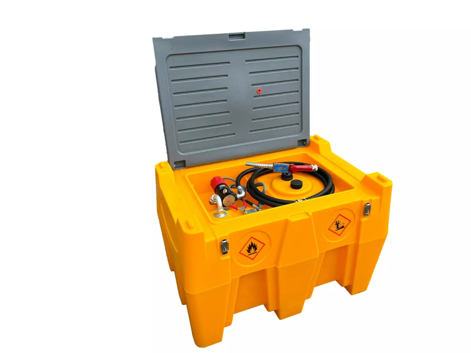 480L Litre Diesel Tank,12V Pump,Lockable,AutoNozzle, 2 Year Warranty