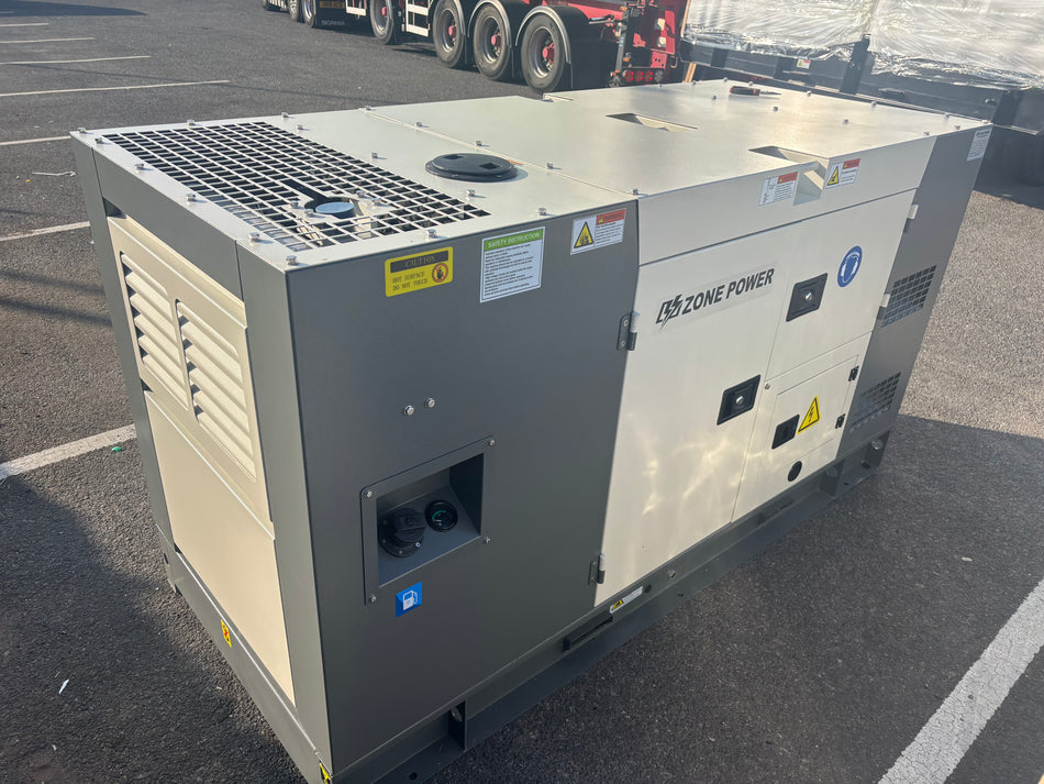 Perkins 30 kVA Silent Diesel Generator – 3 Phase 400V – UK Stock & Export Available
